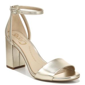Circus by Sam Edelman Oleana Jute Gold Block Heels